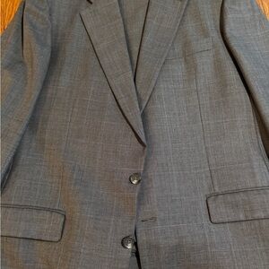 Classic Burberry London Boyd’s Kensington Gray Men's Suit 44XLG